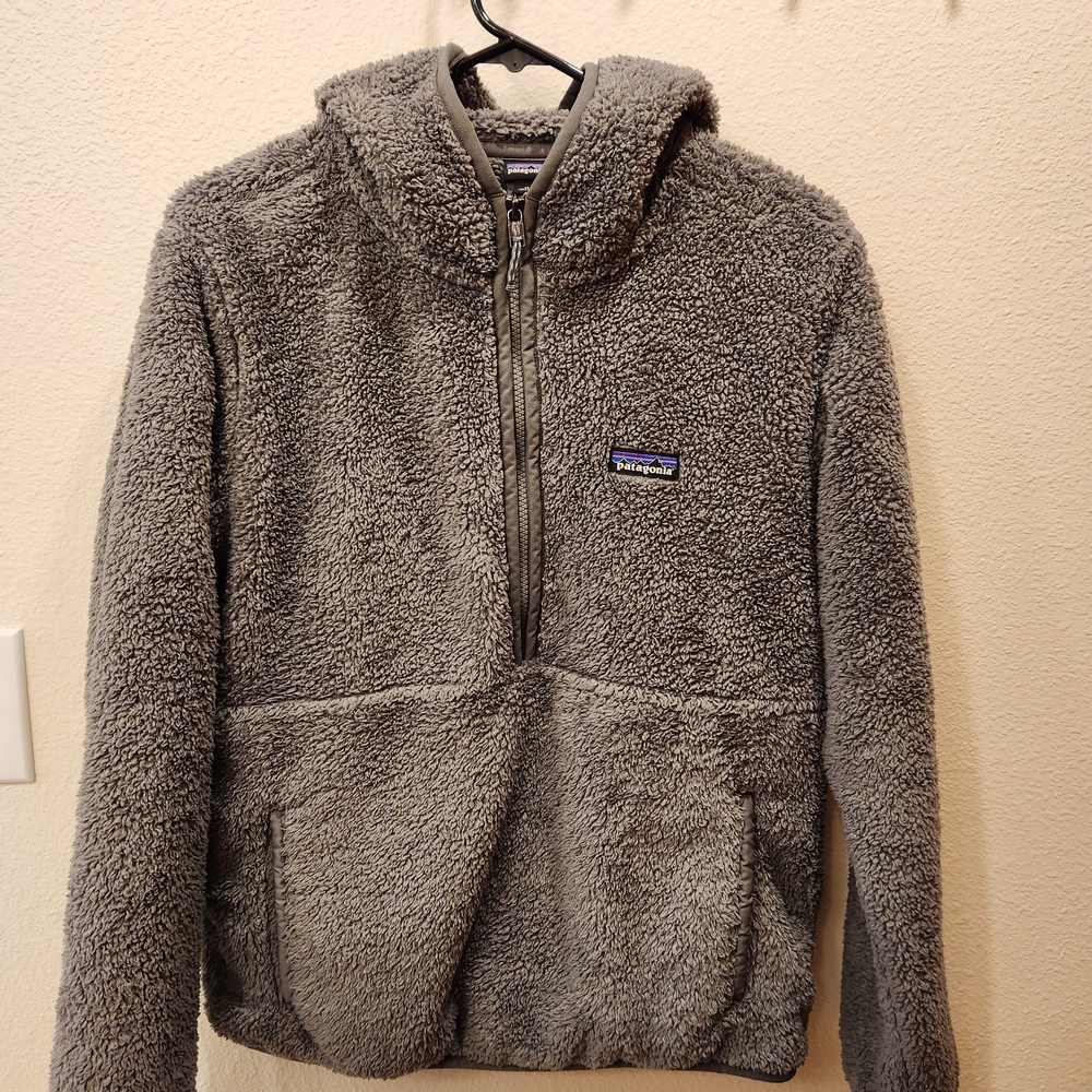 Patagonia Gray Fleece Pullover Hoodie - Womens